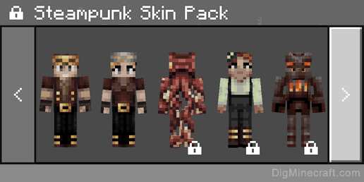 steampunk skin pack