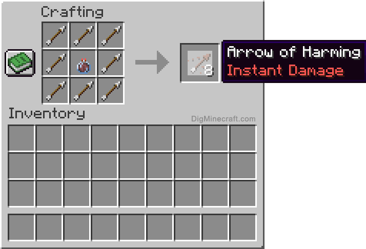 How To Make Arrows Of Harming