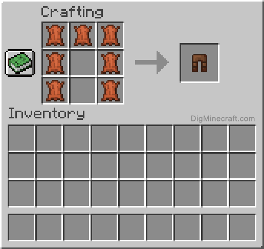 Crafting recipe for leather pants