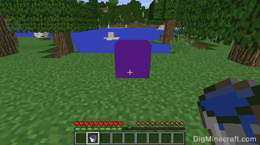 How to make Purple Concrete in Minecraft