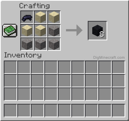 How To Make Black Concrete Powder In Minecraft