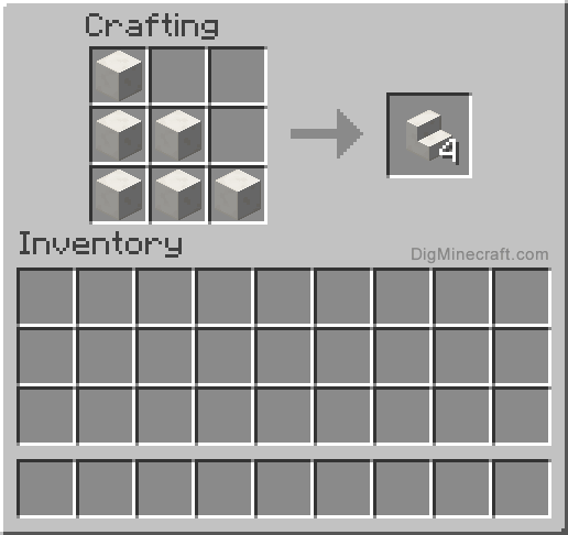How To Make Quartz Stairs In Minecraft