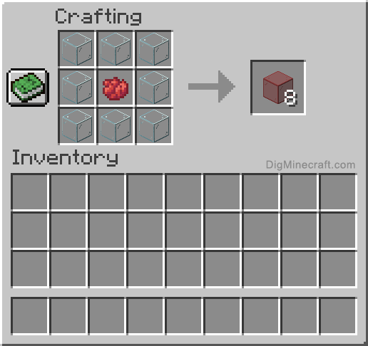 How To Make Red Stained Glass In Minecraft