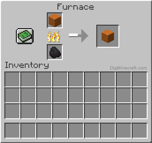 Crafting recipe for smooth red sandstone