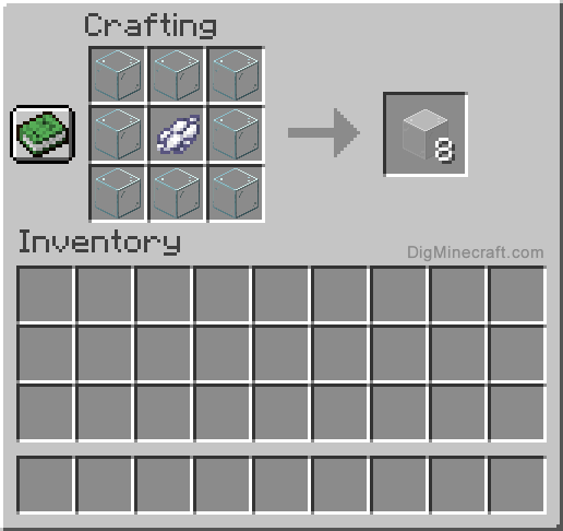 How To Make White Stained Glass In Minecraft