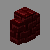 red nether brick wall
