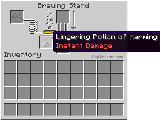 How To Make Lingering Potion Of Harming 2