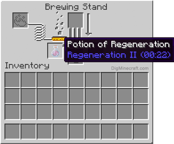 Completed potion of regeneration (extended)