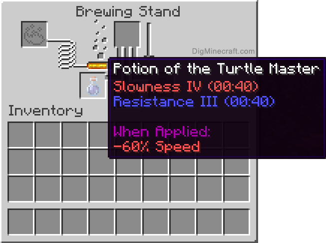 Completed potion of the turtle master (extended)