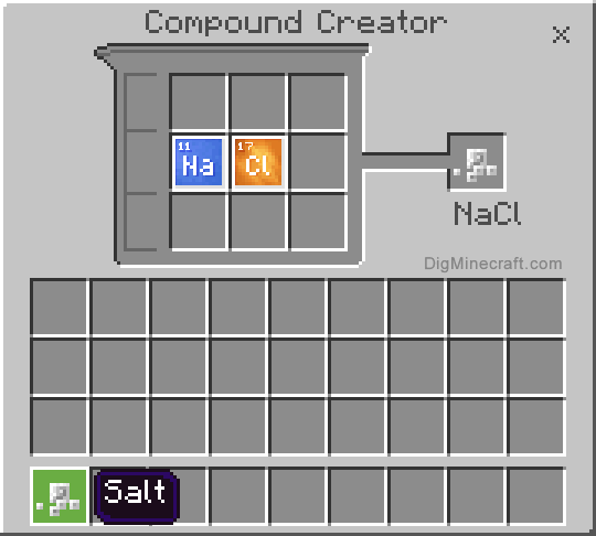 Completed salt compound