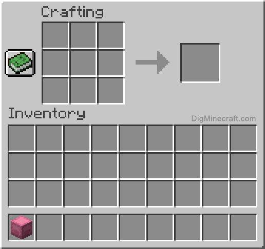 Completed pink shulker box