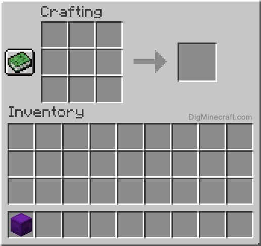 Completed purple shulker box