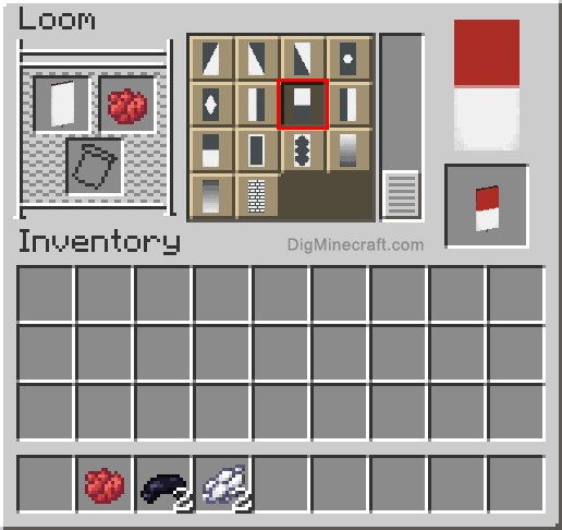 How To Make A Pokeball Banner In Minecraft