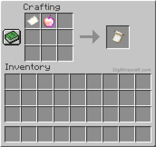 Crafting recipe for Thing banner pattern