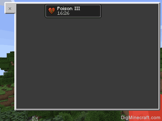 Fatal Poison In Minecraft