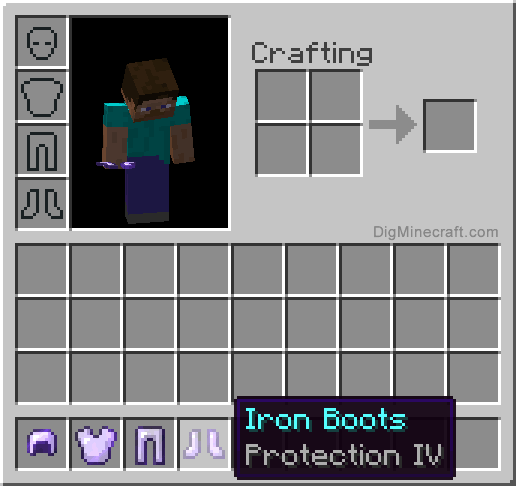 Protection in Minecraft