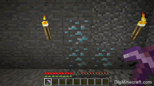 pickaxe with unbreaking