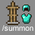 summon an armor stand with diamond armor