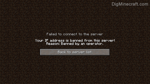 completed ban command