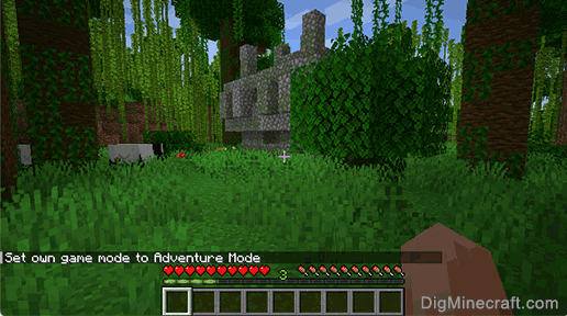 How To Switch To Adventure Mode In Minecraft