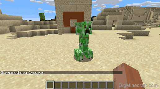 completed summon creeper