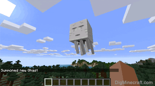 How to Summon a Ghast in Minecraft
