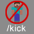 use kick command