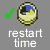 restart time
