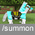 summon horse with armor