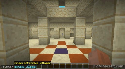 How to Summon a Zombie Villager in Minecraft