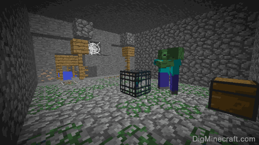 dungeon in abandoned mineshaft