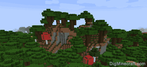 Dark Forest Hills In Minecraft