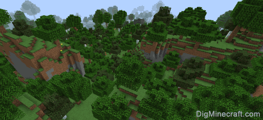 wooded hills biome
