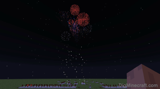how to create fireworks show