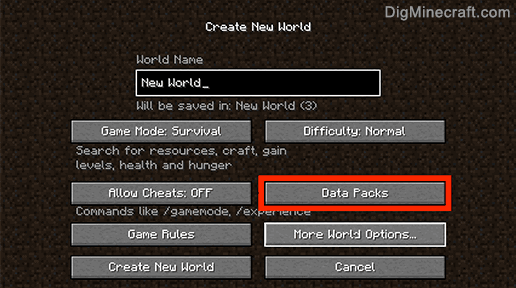 how to enable minecraft 1.20 features in java edition