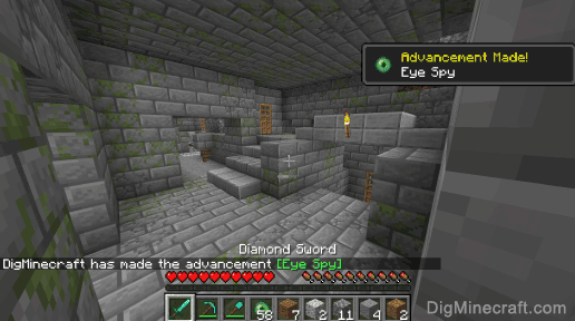 how to find the end portal in a stronghold