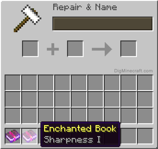 how to increase the level of an enchanted book with anvil