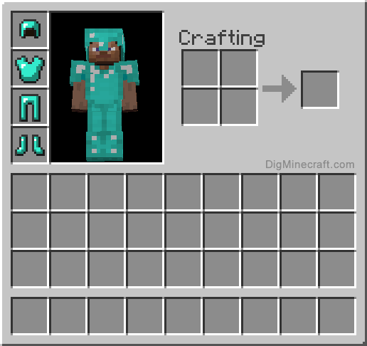 How to Put on Armor in Minecraft