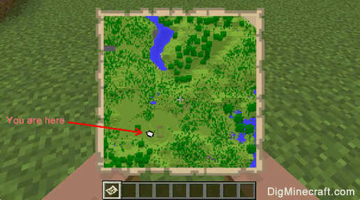 Tentakel Wiens regio How to Use a Map in Minecraft