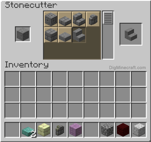 How to Use a Stonecutter in Minecraft