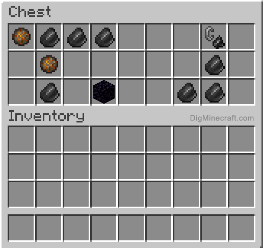 ruined portal chest in nether