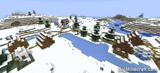 שלג בכפר