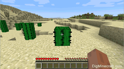 How to make a Cactus in Minecraft