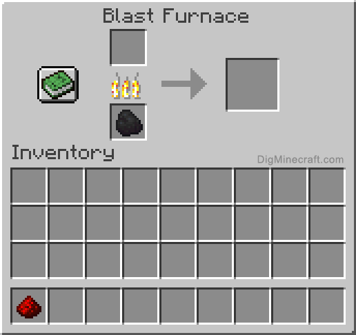 Completed redstone dust