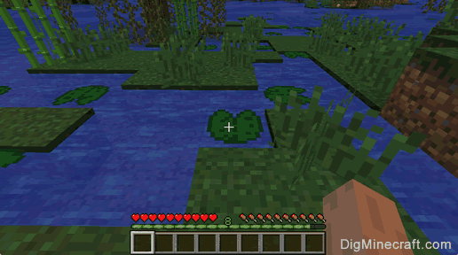 How to make a Lily Pad in Minecraft