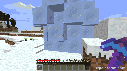 packed ice pickaxe