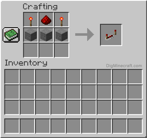 How to make a Redstone Repeater in Minecraft