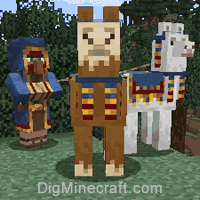 Can You Ride Llamas In Minecraft Ps4 Trader Llama In Minecraft