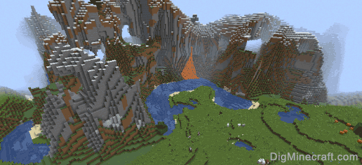 Minecraft Extreme Hills Seeds for Java Edition (PC/Mac)