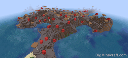 Minecraft Mushroom Island Seeds For Java Edition Pc Mac